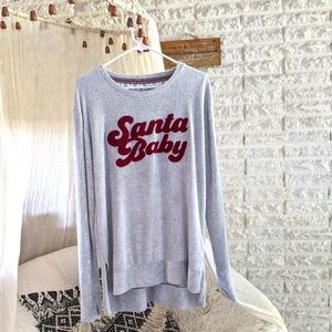 Santa Baby Holiday Sweater, XL